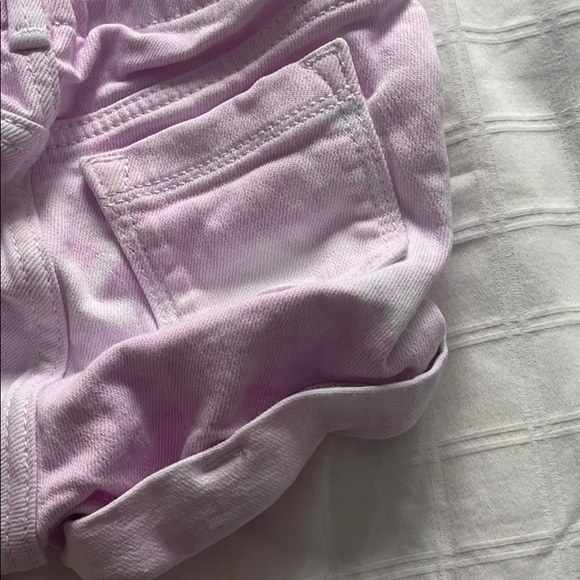 Pink denim jeans with cuff - Picture 4 of 4